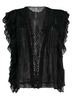 Isabel Marant блузка с оборками