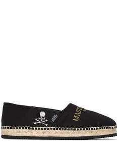 Mastermind Japan эспадрильи Skull из коллаборации с Suicoke