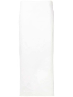 The Row long fitted pencil skirt