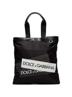 Dolce & Gabbana сумка-тоут Volcano с логотипом