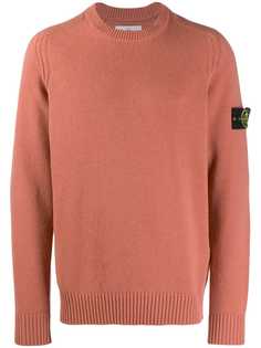 Stone Island свитер с нашивкой-логотипом