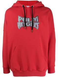 Palm Angels logo print hoodie