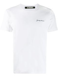 Jacquemus logo embroidered T-shirt