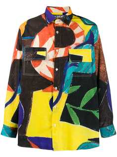 Jacquemus Felix paint print shirt