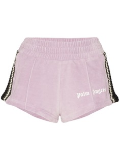 Palm Angels chenille track shorts
