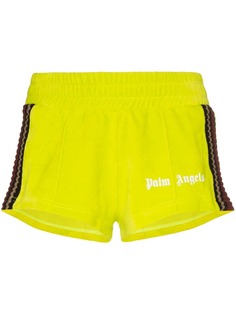 Palm Angels chenille track shorts