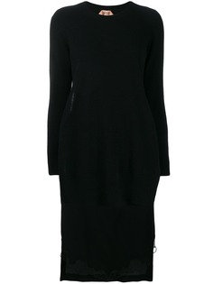 Nº21 two-layer knitted dress