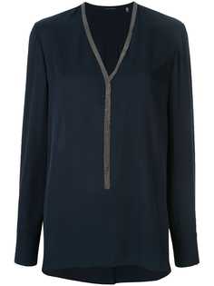 Elie Tahari Emara embellished blouse