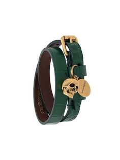 Alexander McQueen double-wrap bracelet