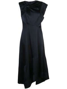 3.1 Phillip Lim платье асимметричного кроя с драпировкой на воротнике