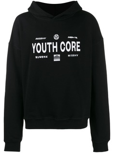 Misbhv Youth core print hoodie