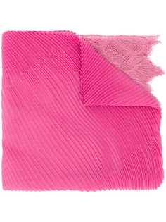 Valentino lace detail scarf