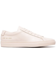 Common Projects nude Achilles leather sneakers