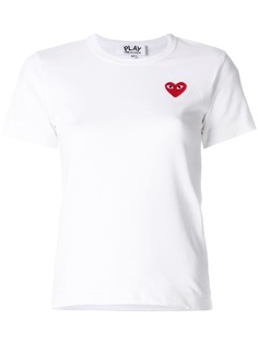 Comme Des Garçons Play футболка с логотипом