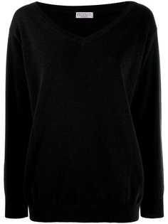 Brunello Cucinelli v-neck sweatshirt