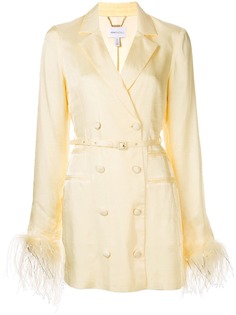 Alice Mccall Favour feather-embellished jacket