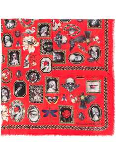 Alexander McQueen Curiosities shawl