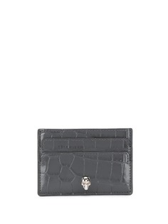 Alexander McQueen skull cardholder