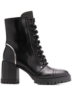 Casadei lace-up ankle boots
