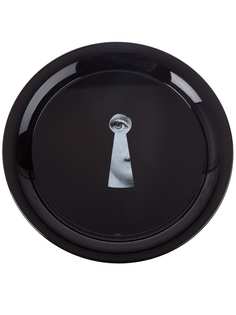 Fornasetti поднос Serratura on Black