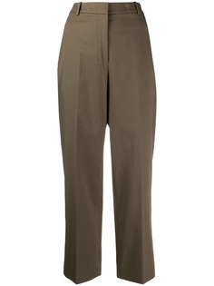 Theory cropped wide leg trousers