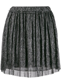 Isabel Marant Étoile metallic pleated mini skirt