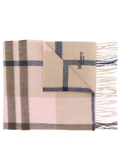 Mulberry classic check scarf