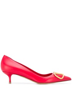 Valentino Valentino Garavani VLOGO kitten heel pumps