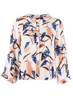 Bellerose floral print straight shirt