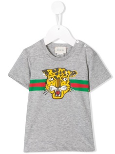 Gucci Kids leopard print T-shirt
