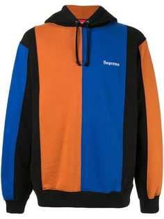 Supreme tricolour hooded sweatshirt