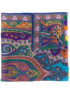 Etro paisley print scarf