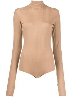 Mm6 Maison Margiela боди в рубчик