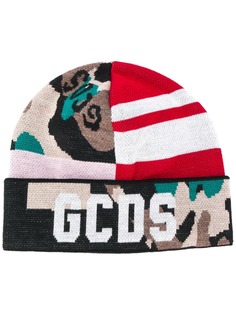 Gcds logo print beanie