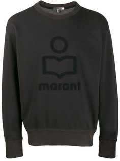 Isabel Marant textured logo sweatshirt