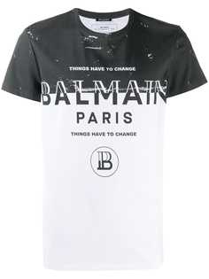 Balmain Spray logo T-shirt