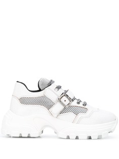 Miu Miu chunky sole lace-up sneakers