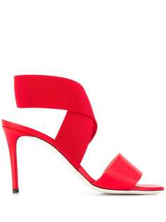 Pollini elastic band sandals