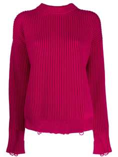 Nina Ricci distressed knit jumper