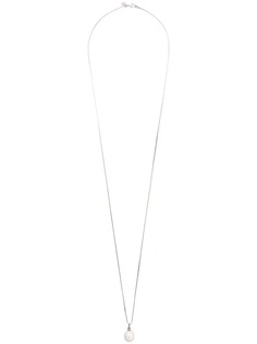 Mm6 Maison Margiela pearl pendant necklace