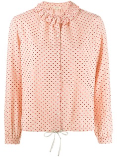 Bellerose ruffled dotted shirt