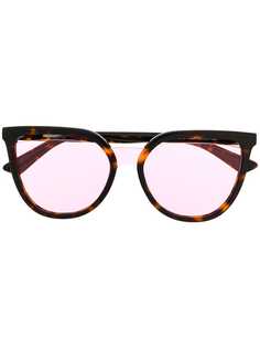 McQ Alexander McQueen cutout lens sunglasses
