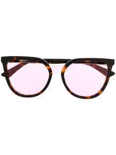 McQ Alexander McQueen cutout lens sunglasses