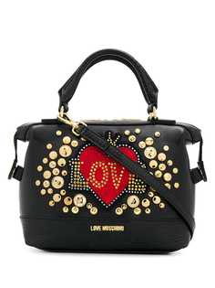 Love Moschino декорированная сумка-тоут с логотипом