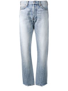 Balenciaga джинсы с панельным дизайном