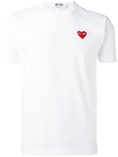 Comme Des Garçons Play футболка с заплаткой в виде сердца