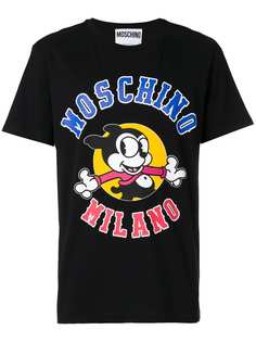 Moschino футболка Micky с логотипом