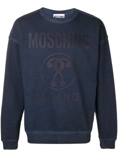 Moschino толстовка с логотипом