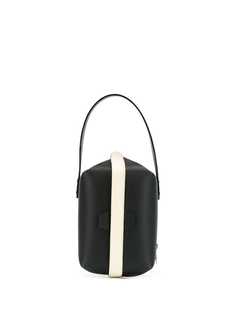 Valextra клатч с контрастной полоской