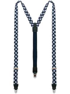Etro подтяжки с узором пейсли